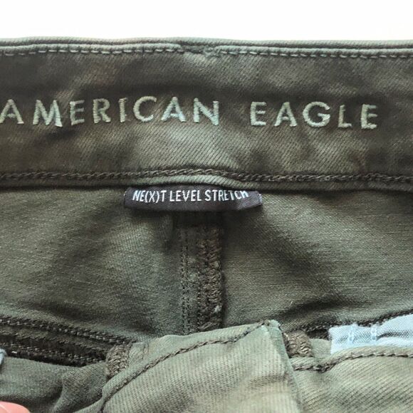 American Eagle Womens Sz 8 Next Level Stretch Camo High Waisted Jegging Pants - Picture 3 of 14